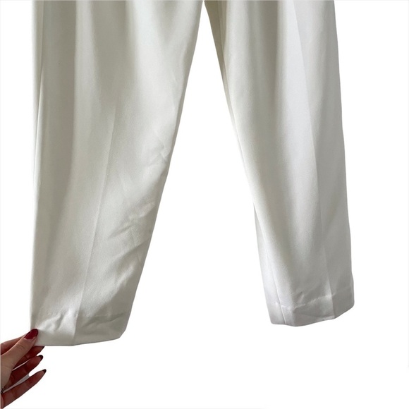 NWT A.L.C. Athena Cropped One-Shoulder Jumpsuit - Picture 7 of 11